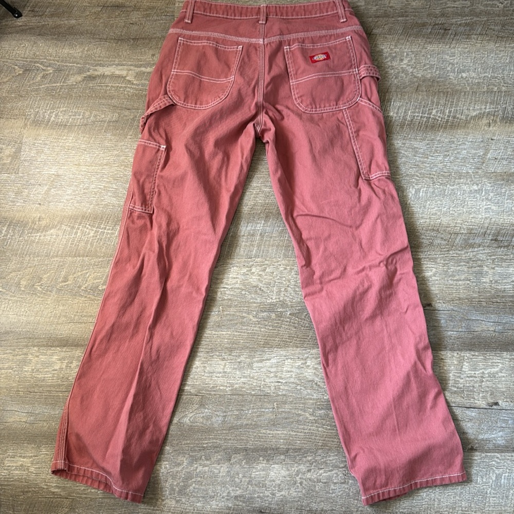Dickies Carpenter Pants In Rust Size 5/27 - Picture 6 of 6